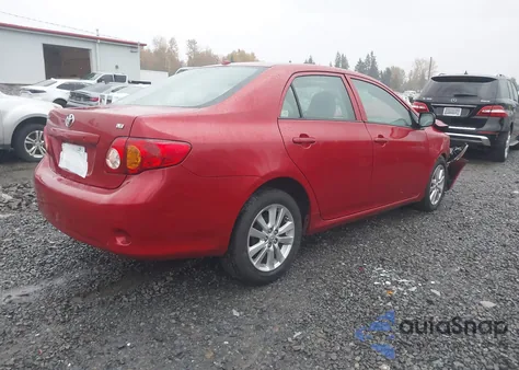 2010 Toyota Corolla Le from USA, damaged, VIN 1NXBU4EE5AZ217137